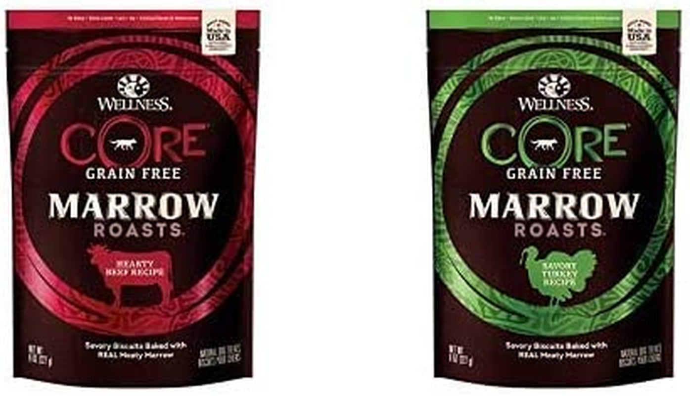 CORE Wellness Dog Treats: Grain-Free Beef & Turkey Recipe, 8-Ounce Bag