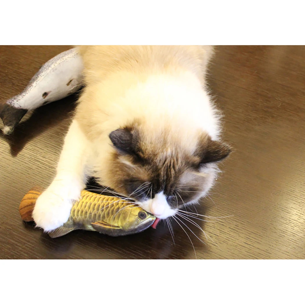Interactive Fish Toy: Entertain Your Cat for Hours!