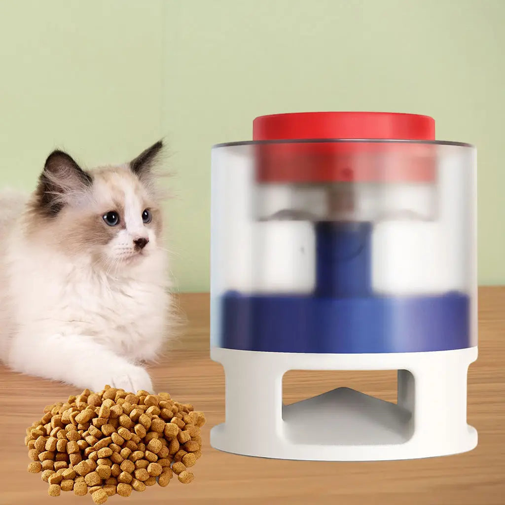 Food Leaking Toy: Bullet Dispenser, Slow Feeder, Interactive Pet Toy