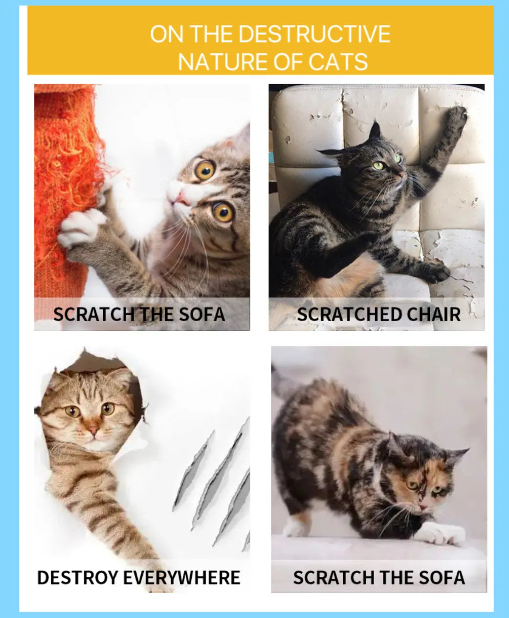 Cat Scratch Deterrent Tape: Protect Your Furniture from Scratching!