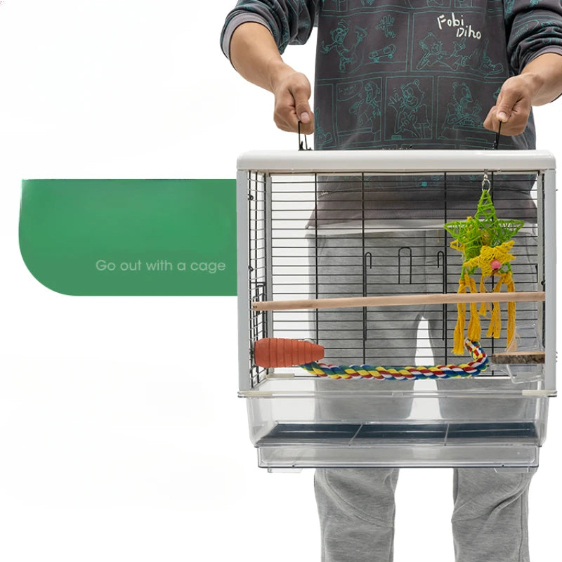 Breathable Bird Transport Cage: Safe Travel for Your Bird!