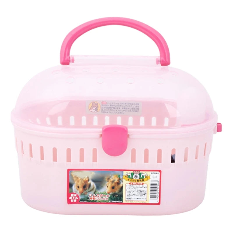 Small Pet Basket: Portable Carrier for Your Furry Friend.