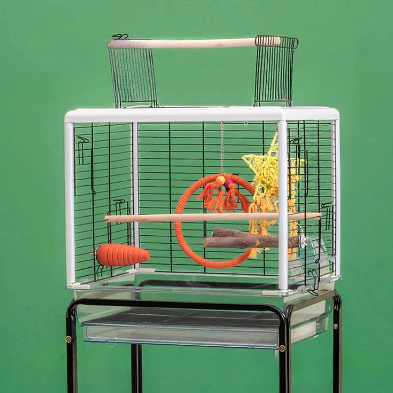 Breathable Bird Transport Cage: Safe Travel for Your Bird!