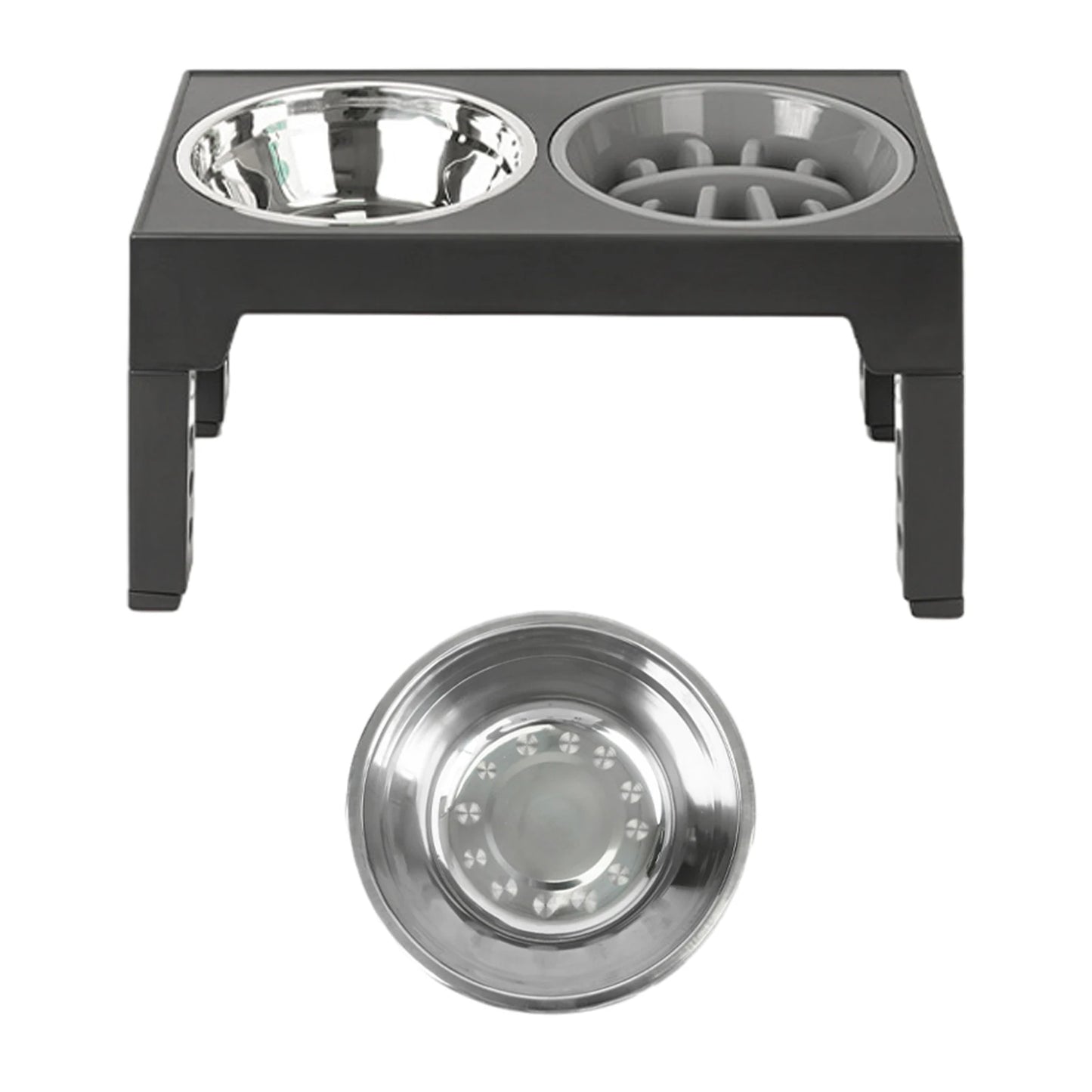 Pet Double-Bowl Feede