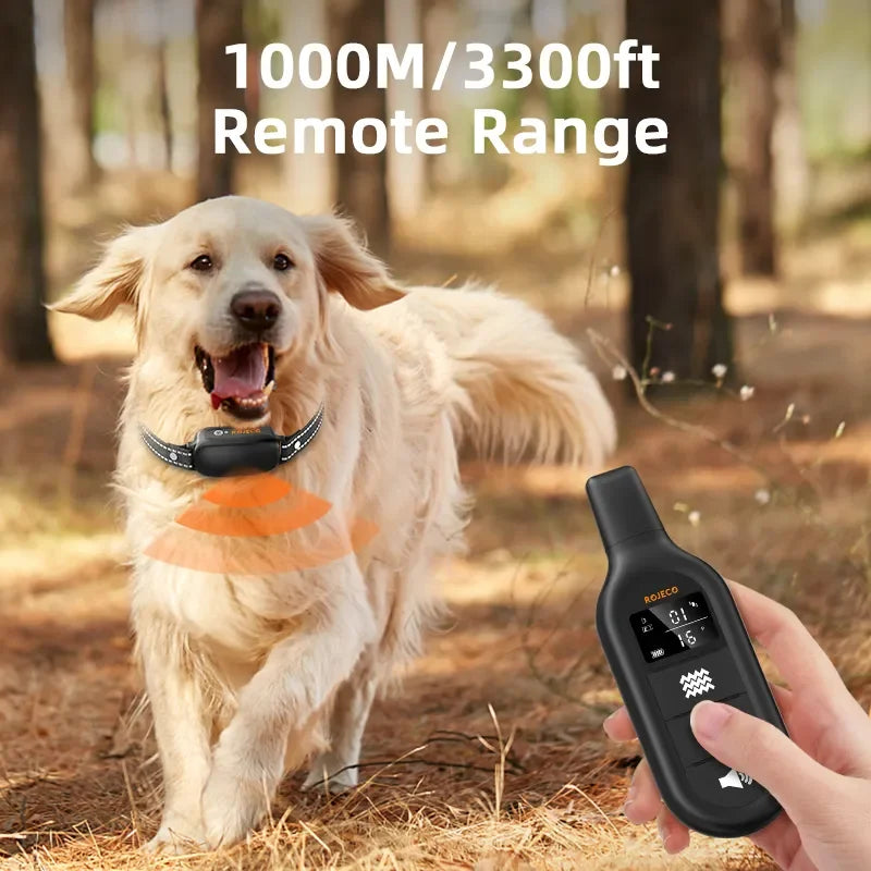 Dog Training Collar: Rechargeable, Safety Training Modes