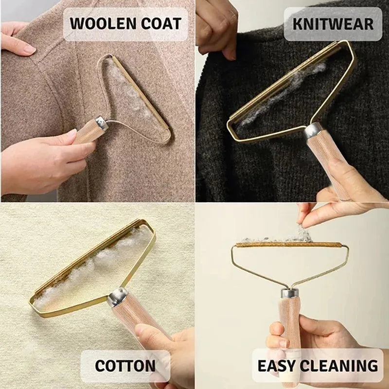 Portable Pet Hair Remover: Manual Lint Roller, Cleaning Tool