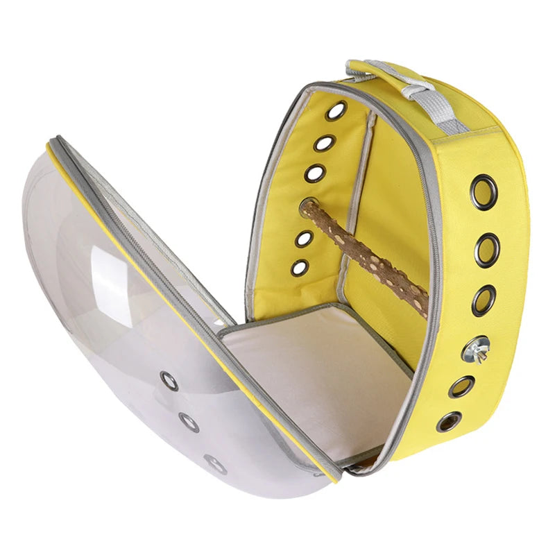 Outing Bird Cage: Convenient, for parrots, mynas, travel.
