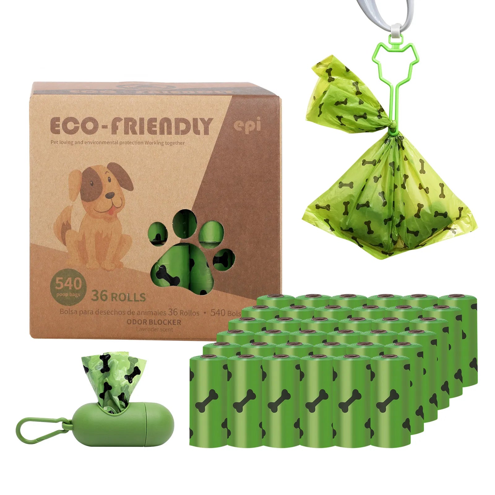 Eco-Friendly Pet Toys and Biodegradable Waste Bags