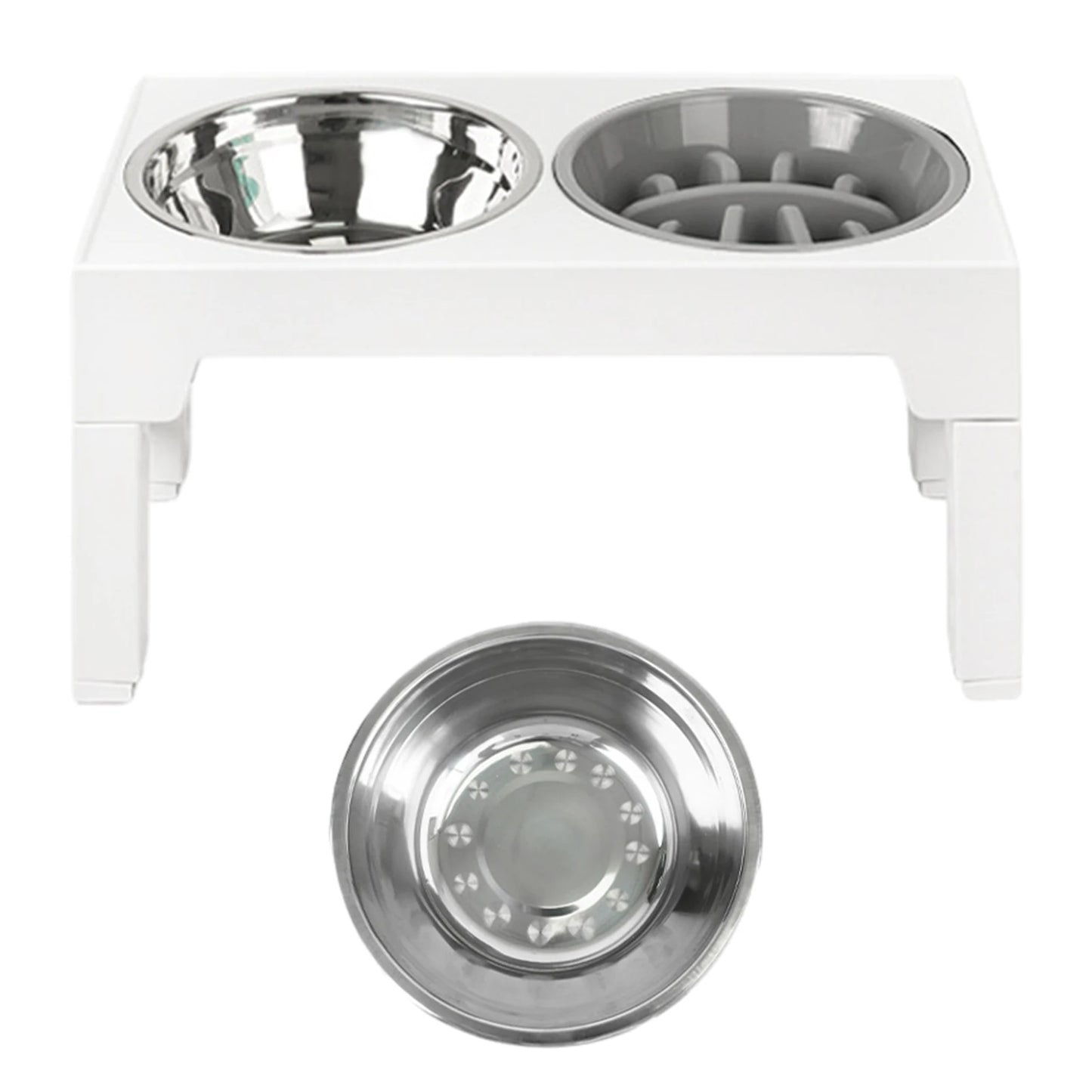 Pet Double-Bowl Feede