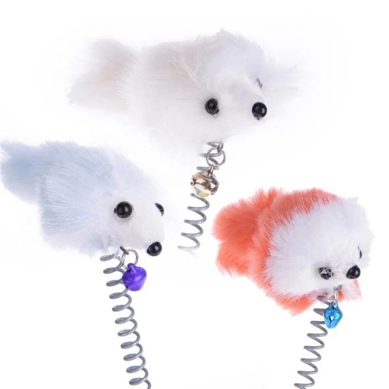 Cartoon Cat Teaser Toy: Keep Your Cat Playful and Engaged!