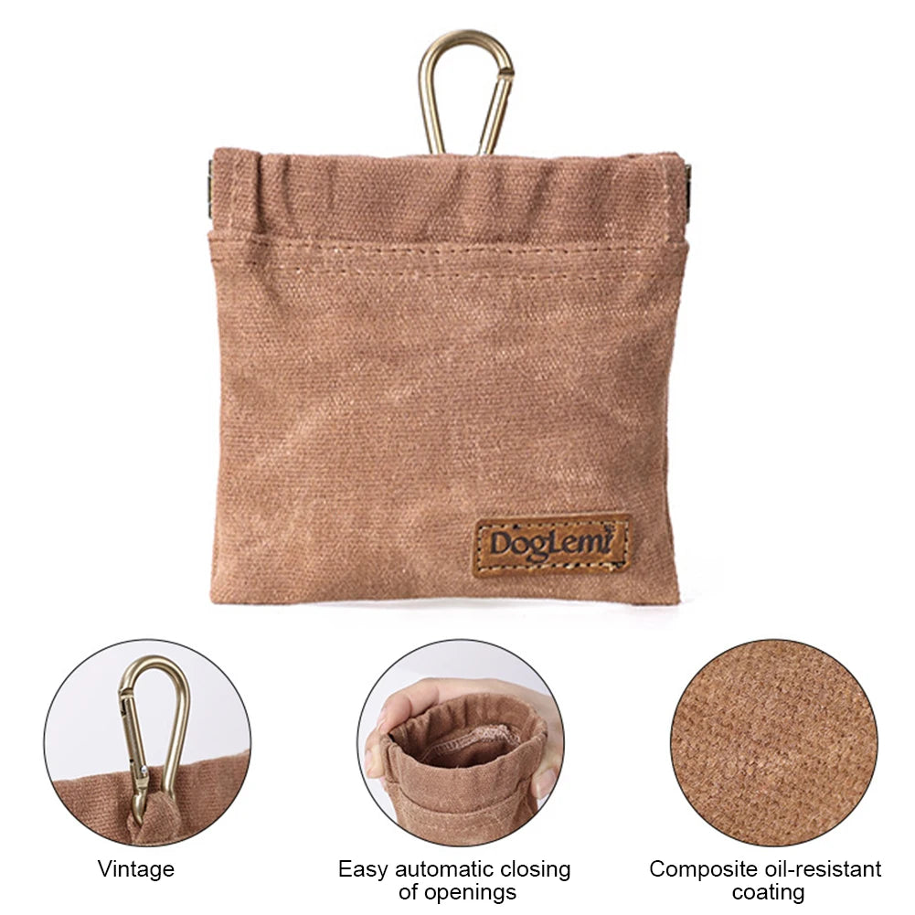 Hands-free treat bag: Convenient bags for dog training sessions.