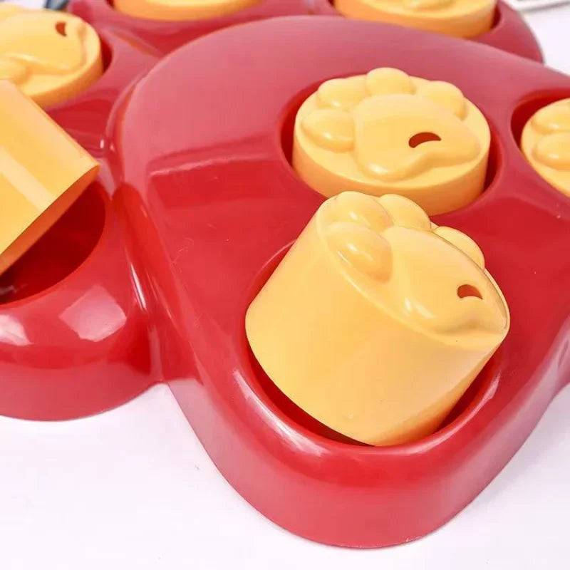 Pet puzzle feeder: Engaging toys for cats and dogs.
