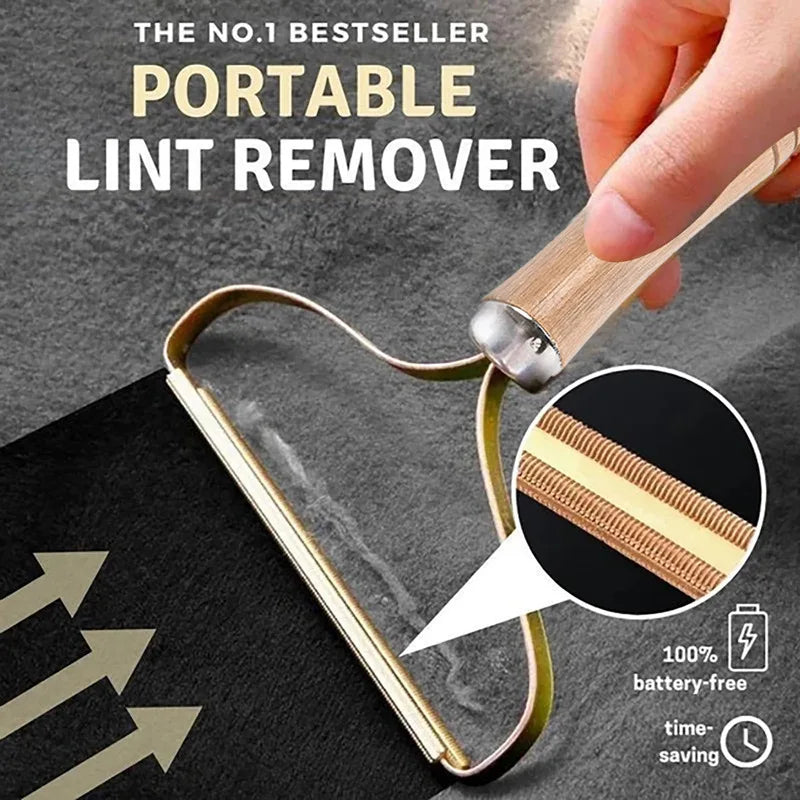 Portable Pet Hair Remover: Manual Lint Roller, Cleaning Tool