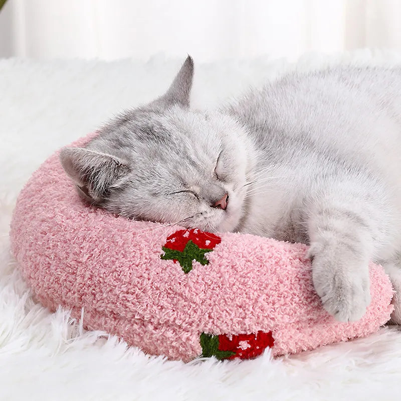 Cat Pillow: Deep Sleep Neck Support for Pets