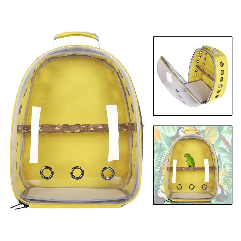 Outing Bird Cage: Convenient, for parrots, mynas, travel.