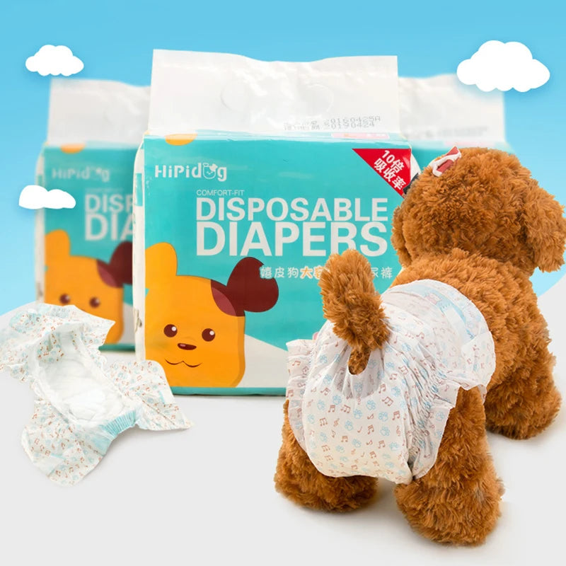 New Style Pet Diapers: Cotton Physiological Pants
