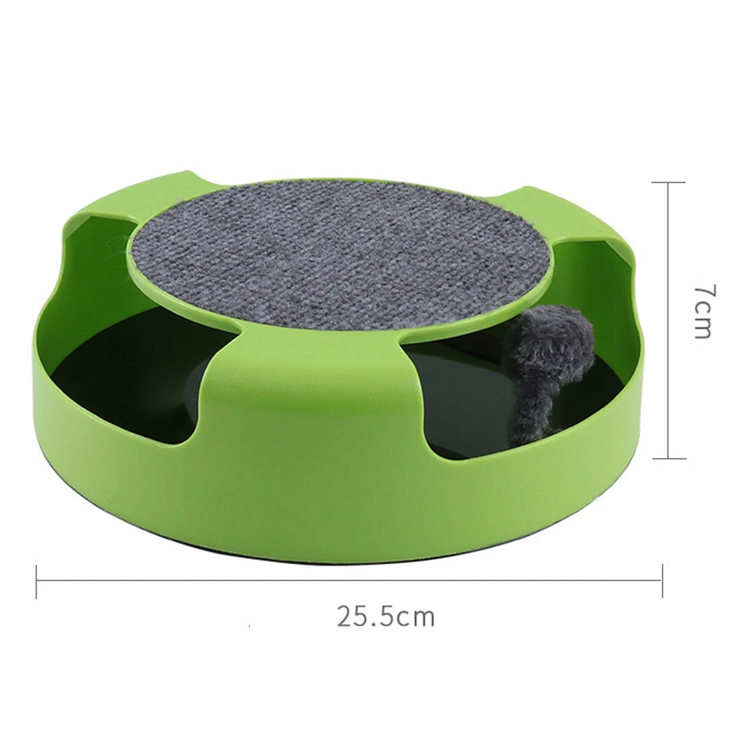 Training Toys: Interactive play, scratch mouse, moving inside, faux rope.