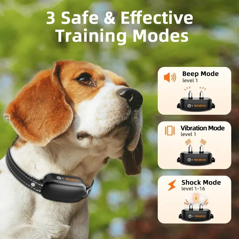 Dog Training Collar: Rechargeable, Safety Training Modes