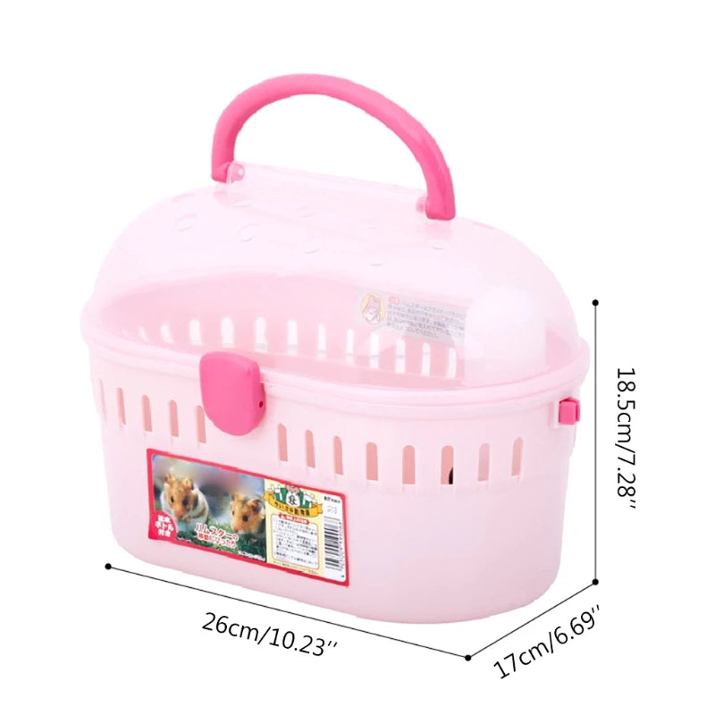 Small Pet Basket: Portable Carrier for Your Furry Friend.