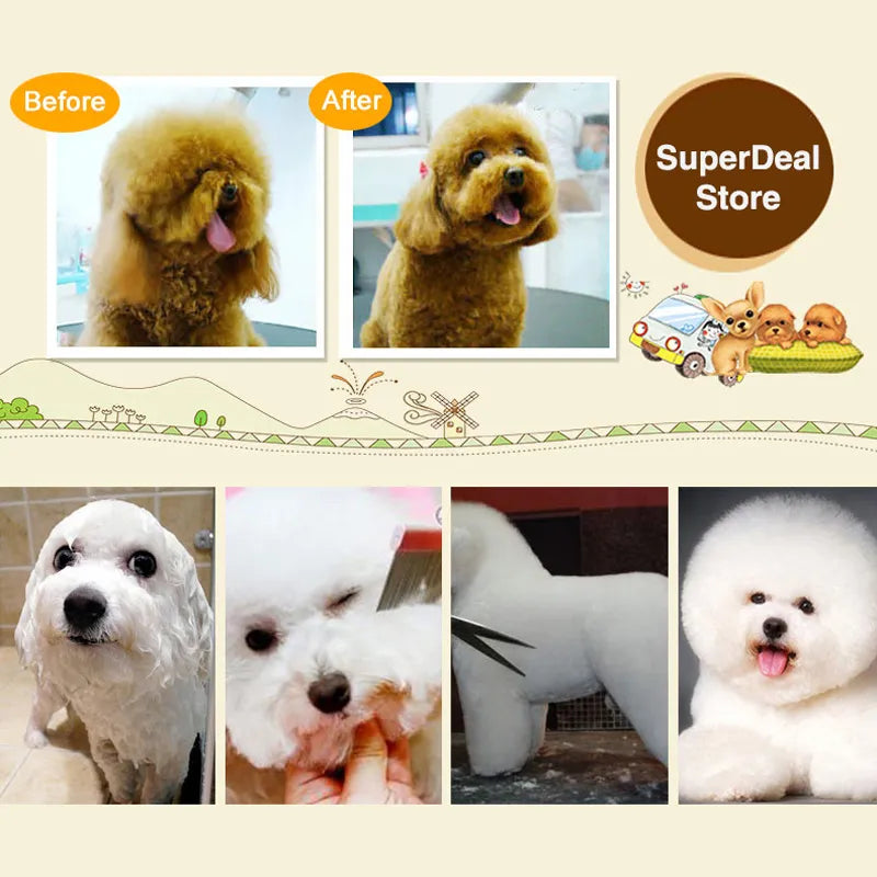 Dog Clippers: Cordless, professional grooming, for pets, rabbits.