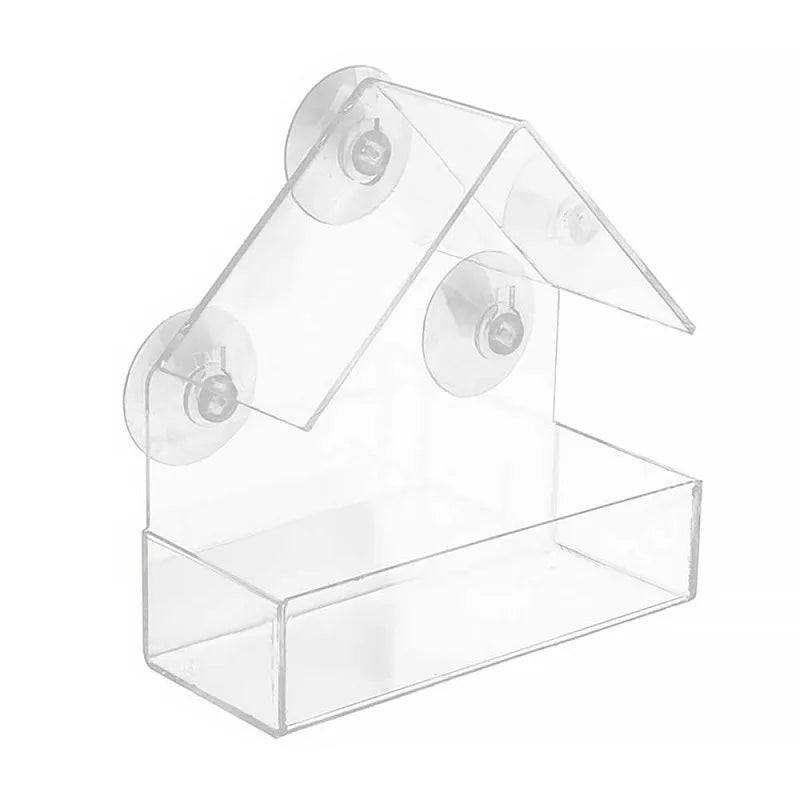Wooden Bird Feeder House