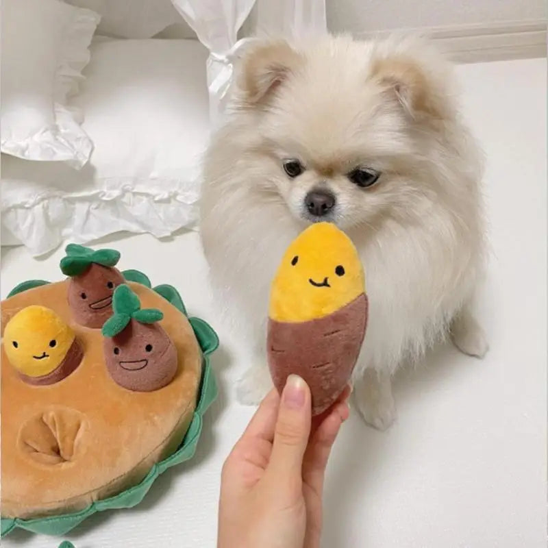 Pet Snuffle Mat: Interactive Feed Game for Cats and Dogs