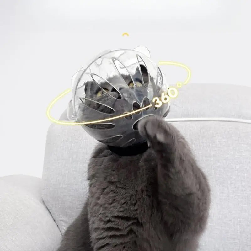 Adjustable & Breathable Cat Hood: Anti-Bite Head Cover, Pet Cat Muzzle Prevent from Biting & Chewing