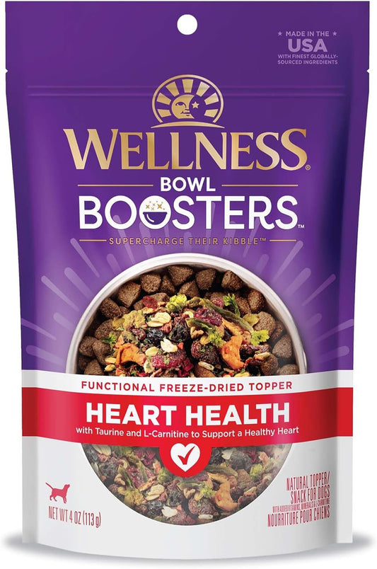 CORE Wellness Bowl Boosters: Heart Health Dog Food Topper, 4-Ounce Bag