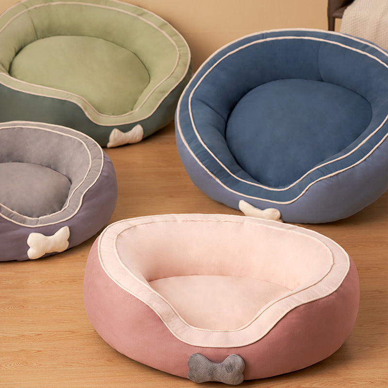 Soft Pet Bed: Winter Warm Sofa, Dog Mats, Puppy Sleep