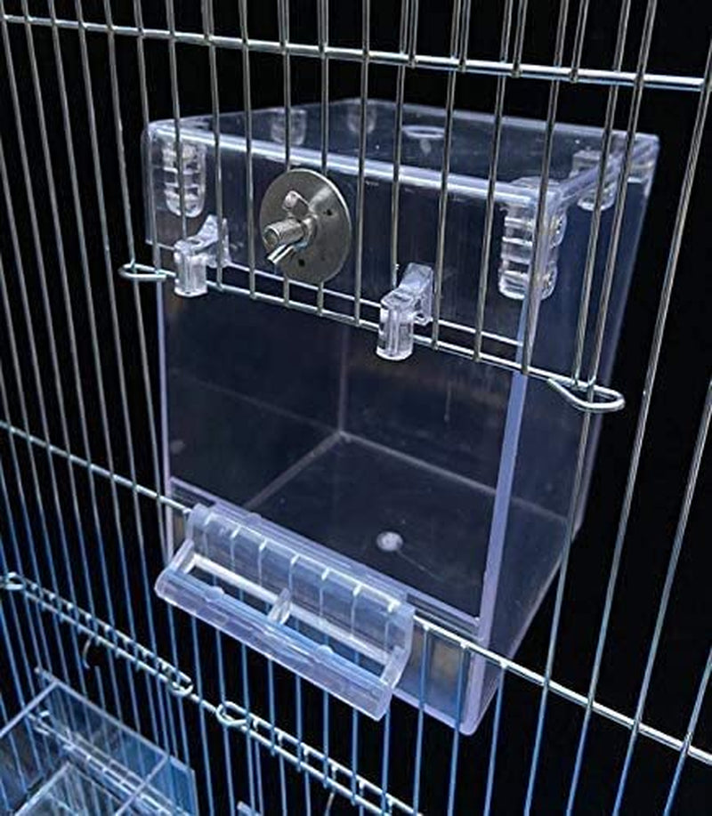 Bird Bath: No-Leakage Hanging Bathtub for Cage, Shower Accessory
