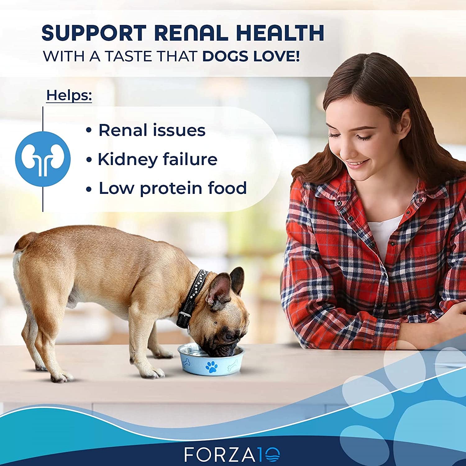 Kidney RENAL ACTIWET Wet Dog Food: Lamb flavor, renal support.