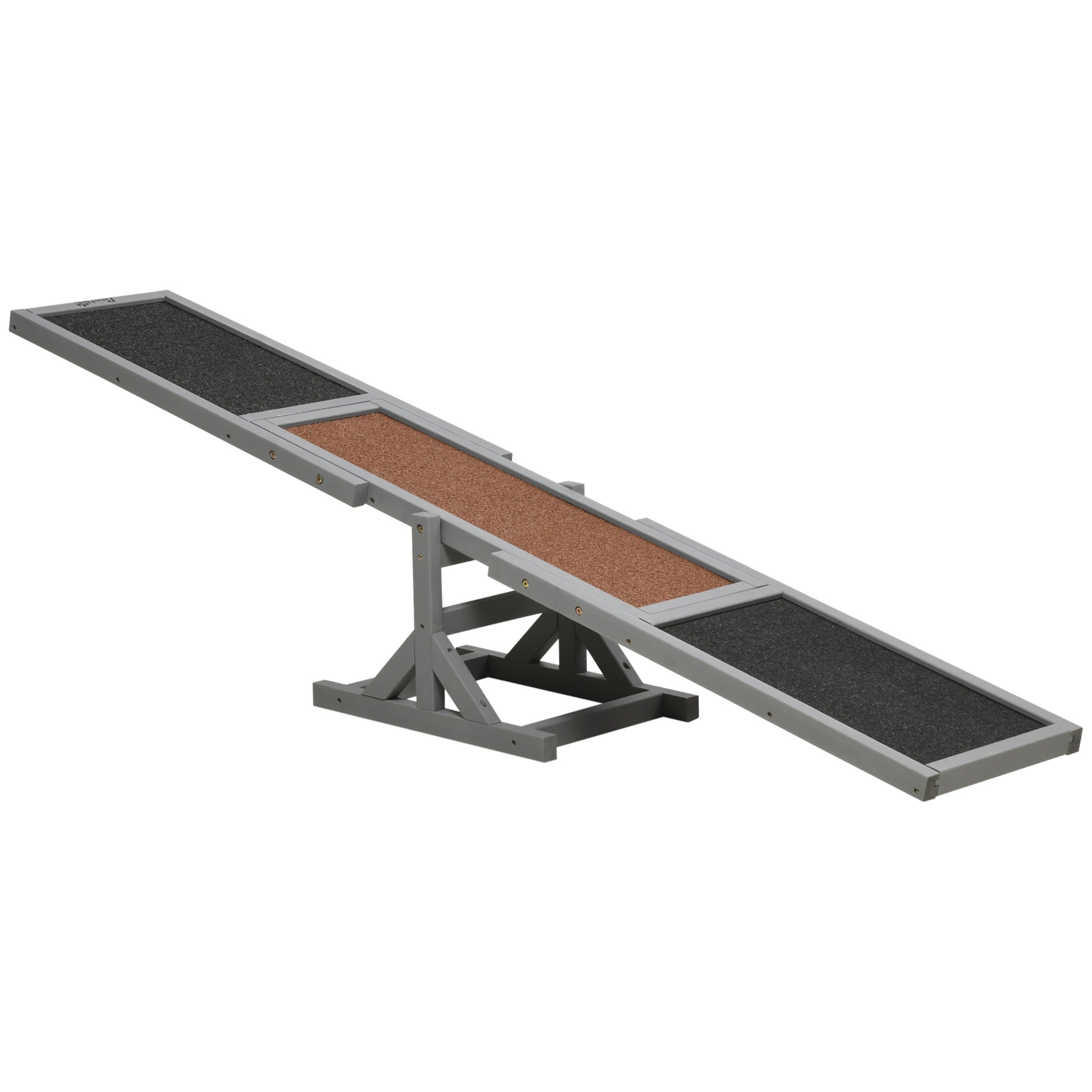 Pet Seesaw: Wooden Dog Training Equipment for Active Play