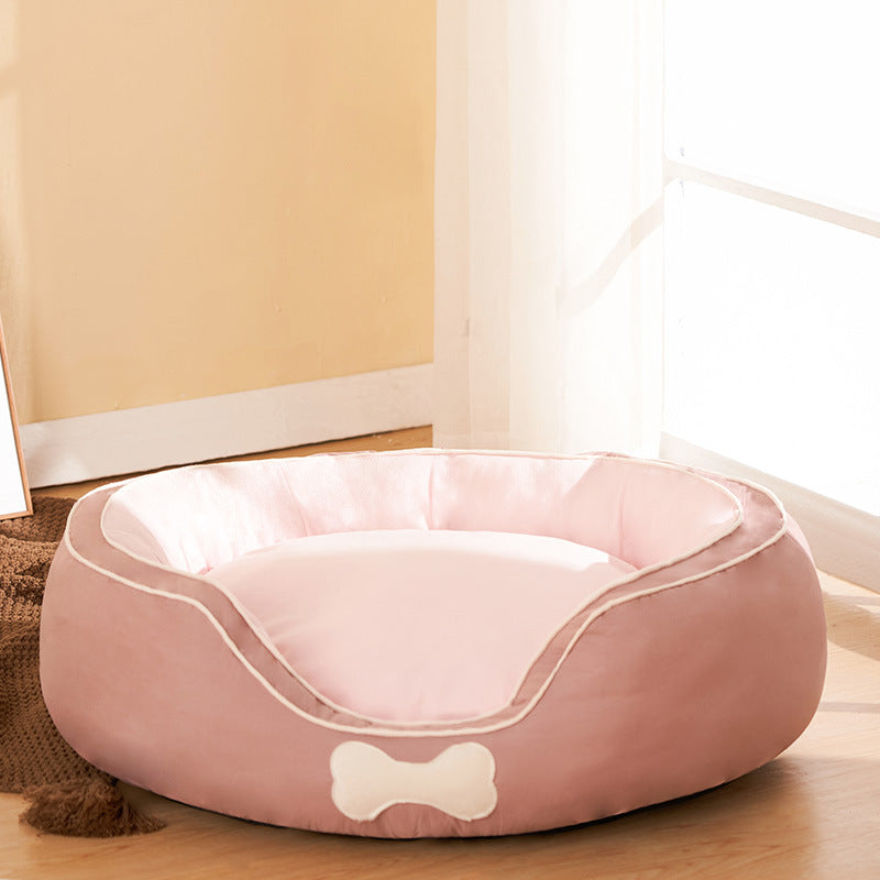 Soft Pet Bed: Winter Warm Sofa, Dog Mats, Puppy Sleep