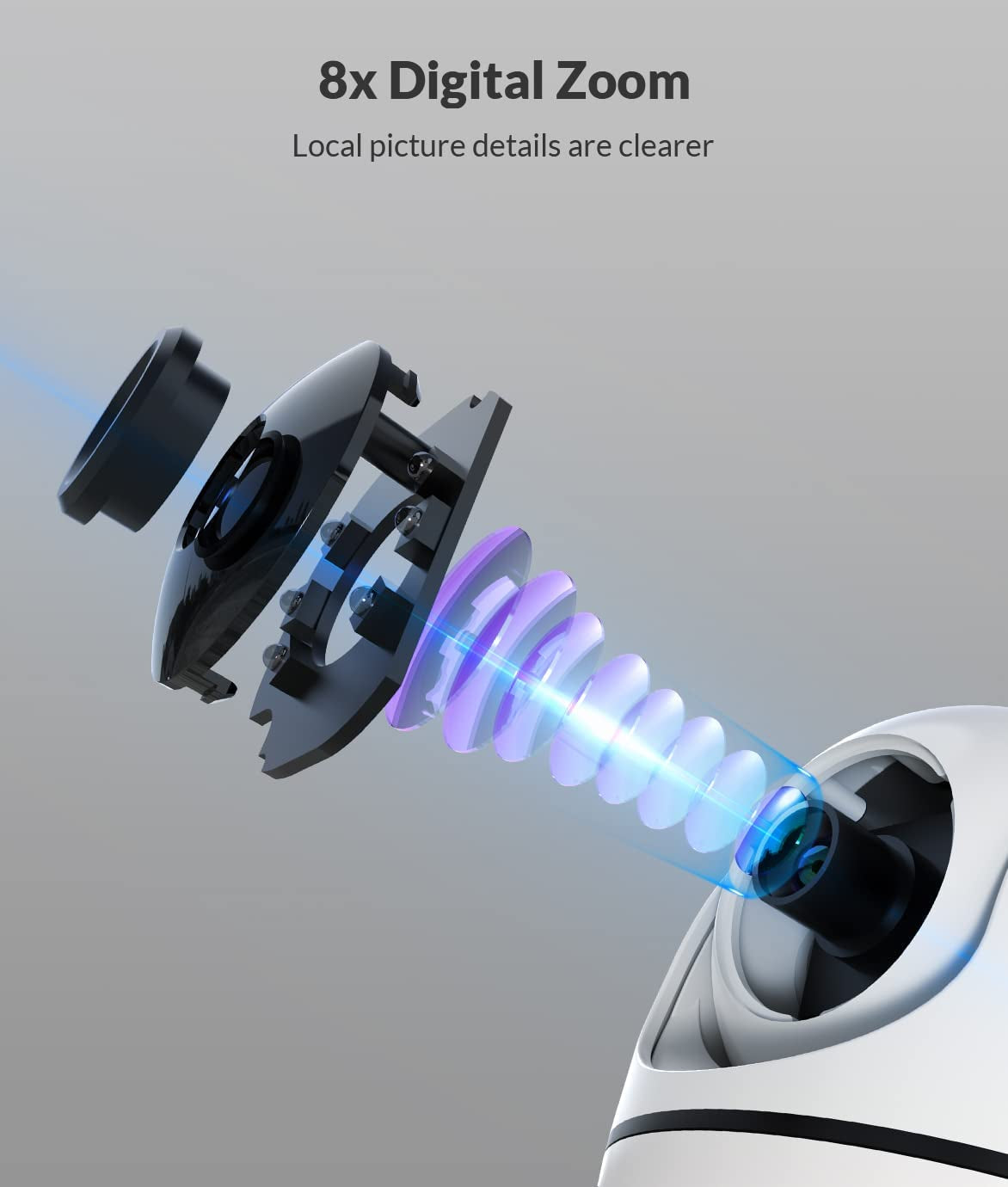 Indoor Pet Camera: 1080P FHD, Wifi, 2-Way Audio, Night Vision