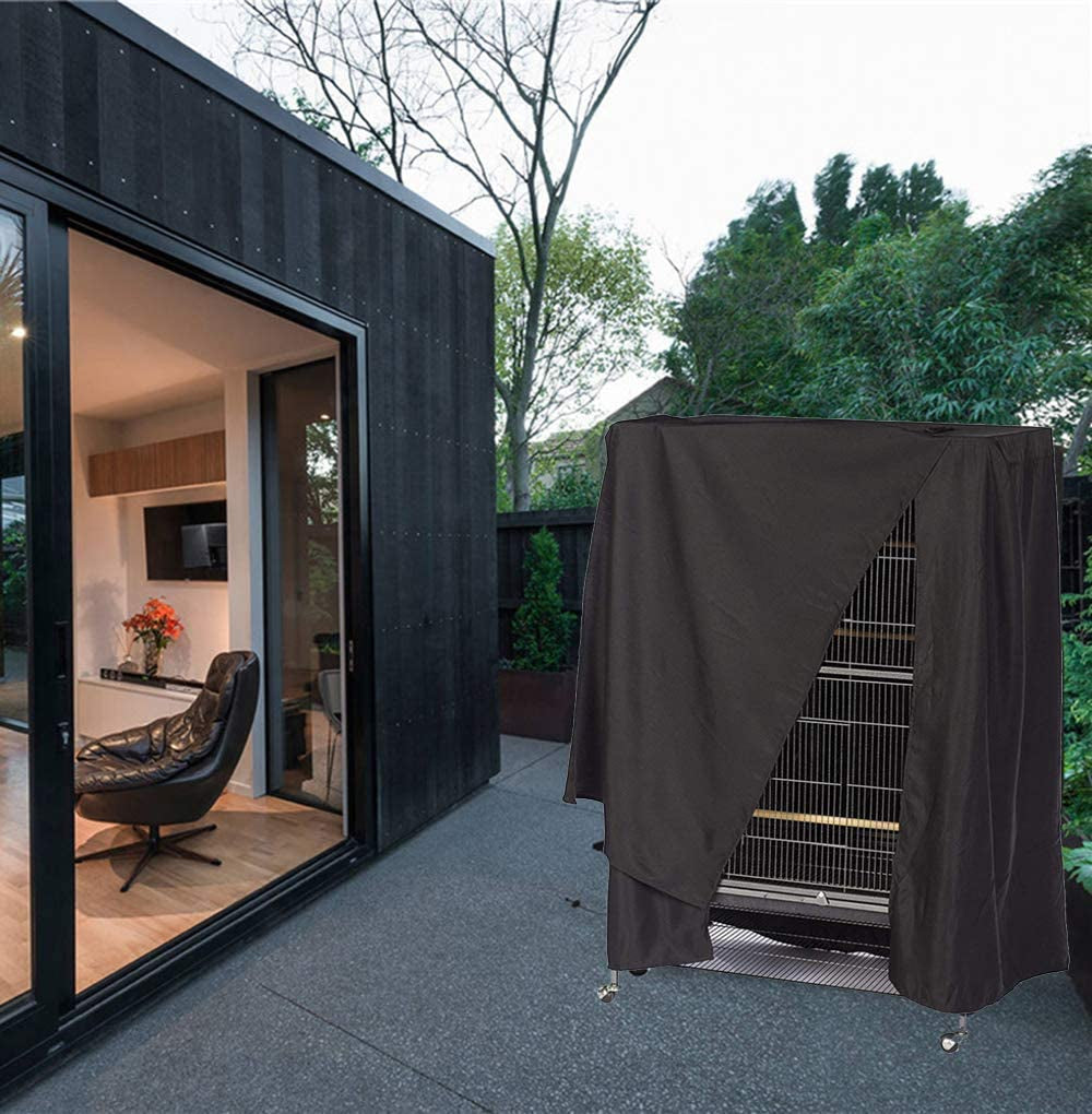 Universal Bird Cage Cover: Waterproof, Breathable Material, 40X27X48 inches
