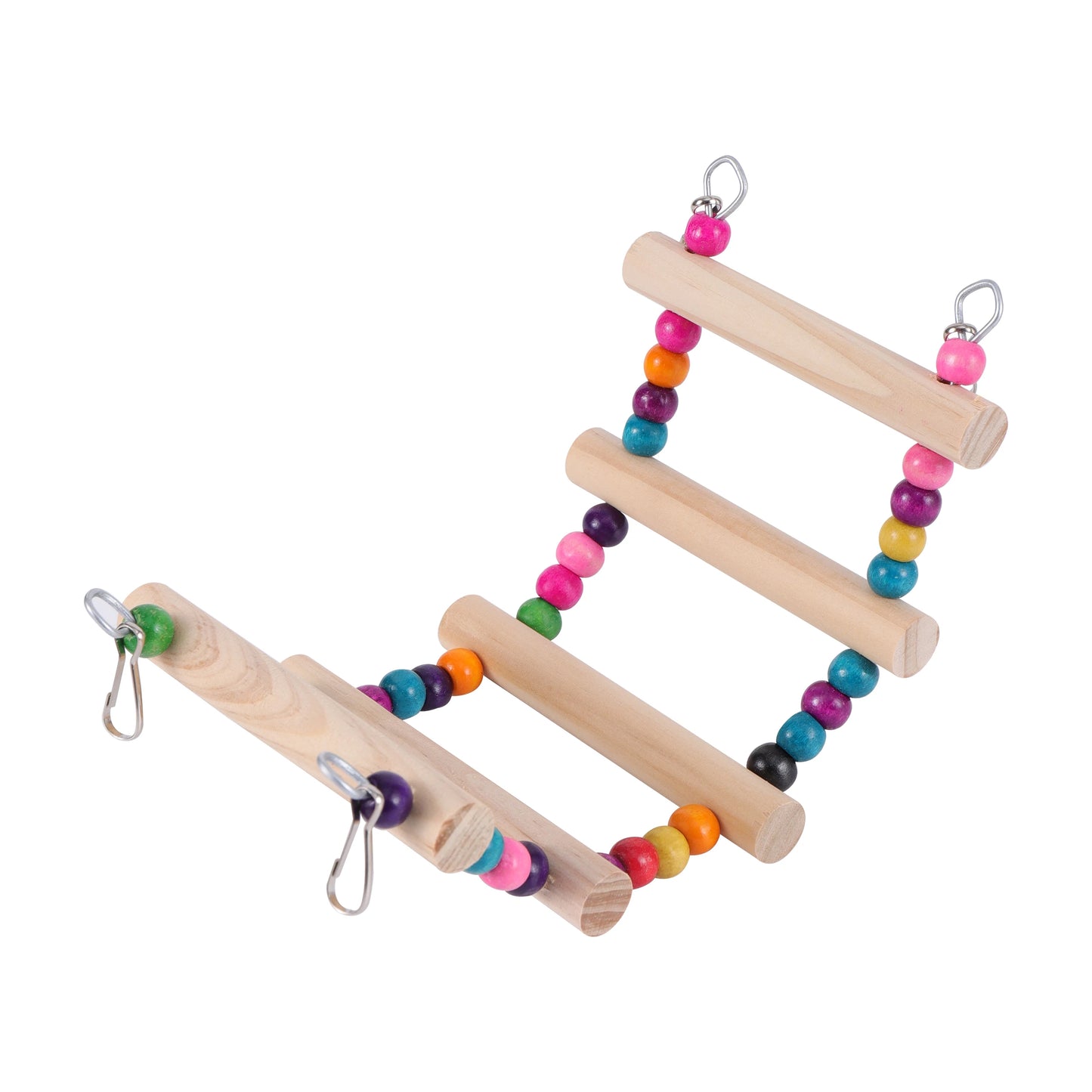 Parrot Bird With Toy Swing Ring: Aerial Ladder, Climbing Ladder