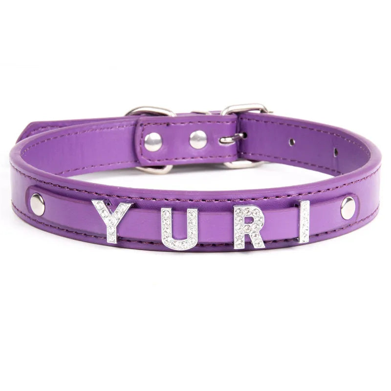 PU Leather Pet Collars