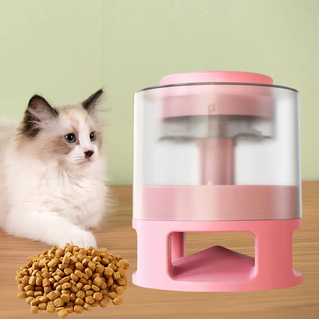 Food Leaking Toy: Bullet Dispenser, Slow Feeder, Interactive Pet Toy