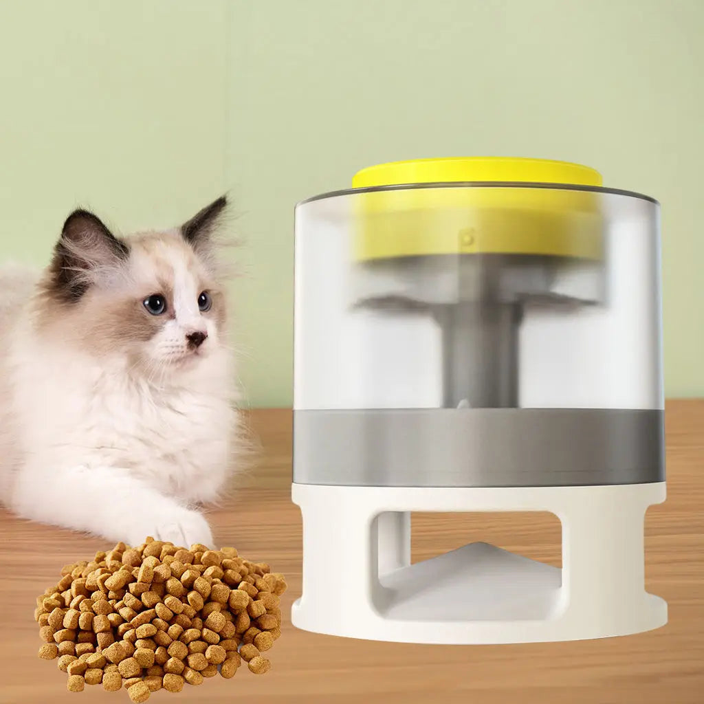Food Leaking Toy: Bullet Dispenser, Slow Feeder, Interactive Pet Toy