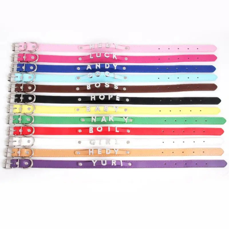 PU Leather Pet Collars