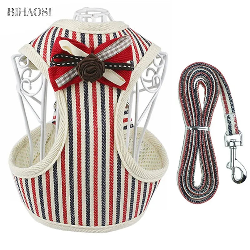 Mesh Traction Rope: Comfortable Vest Design for Pet Walking