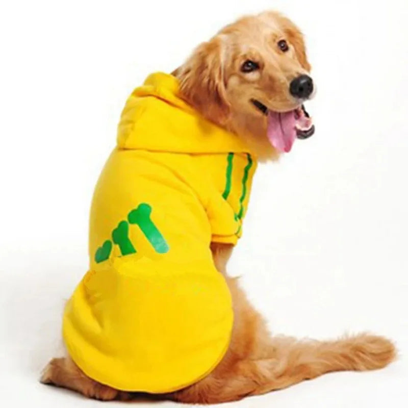Pet Hoodies: Stylish wear for small to large pets.