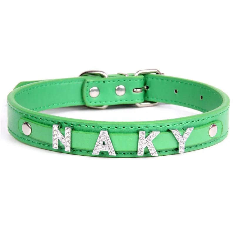PU Leather Pet Collars