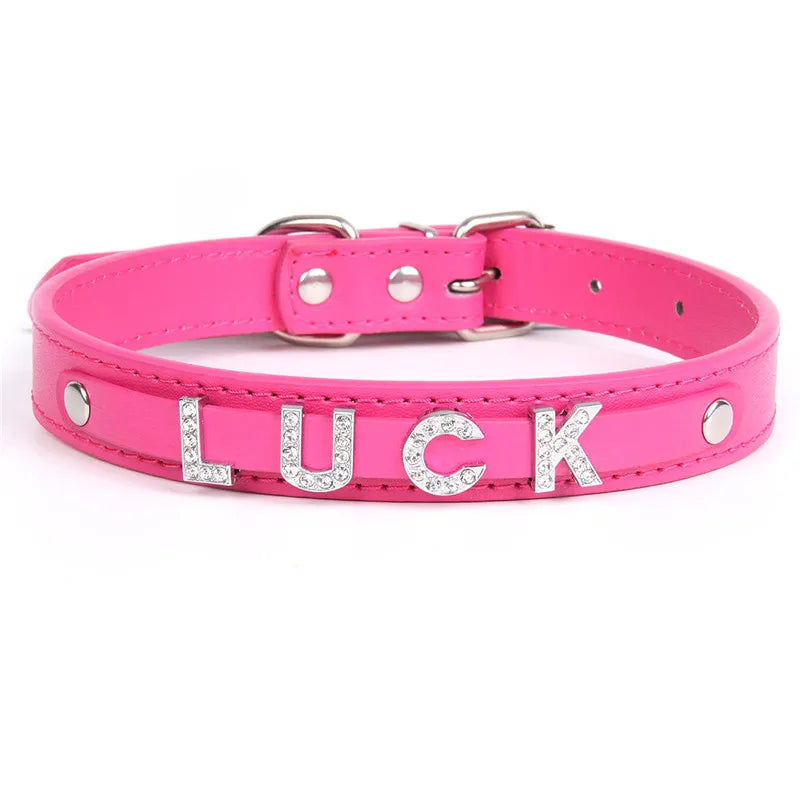 PU Leather Pet Collars