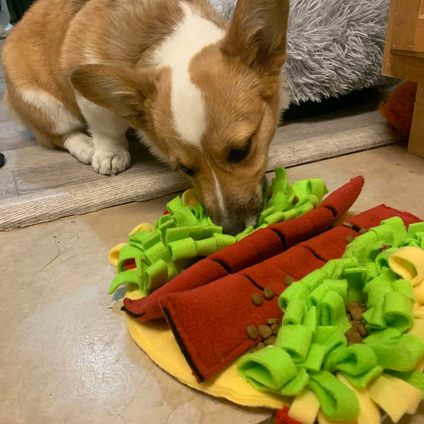 Sniffing Mat Puzzle Toy: Interactive Game, Feeding Training Blanket