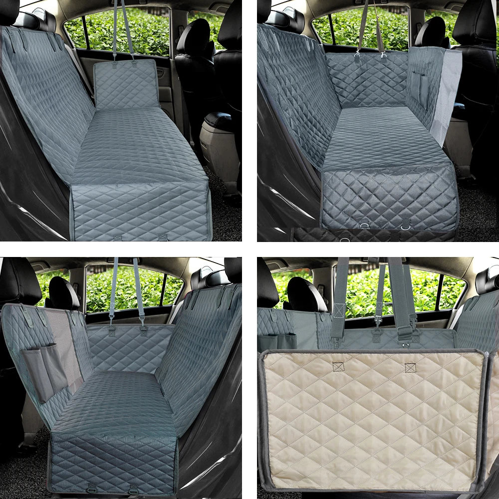 Waterproof Dog Car Seat Cover: Rear Hammock Protector Mat