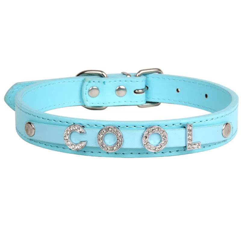 PU Leather Pet Collars