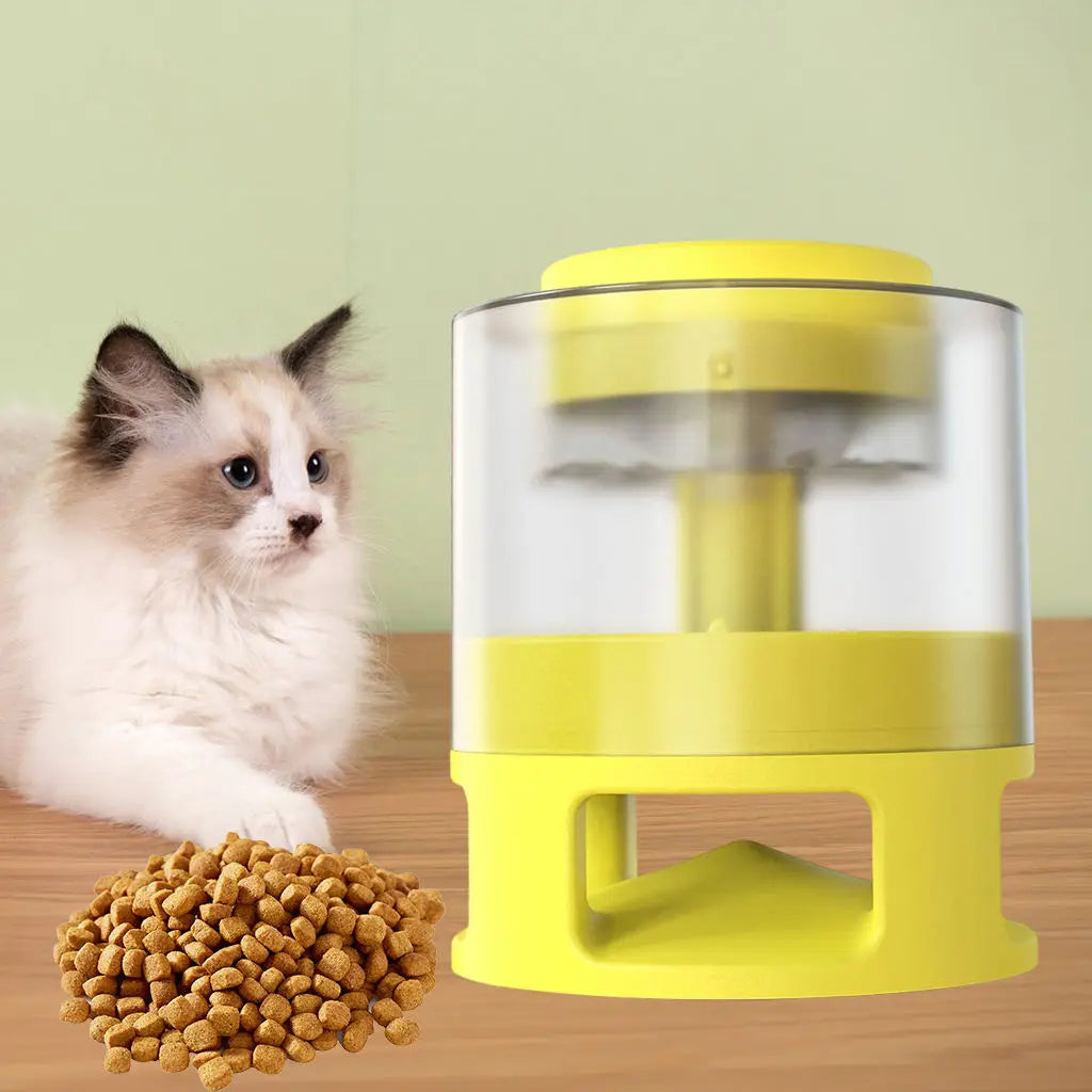 Food Leaking Toy: Bullet Dispenser, Slow Feeder, Interactive Pet Toy