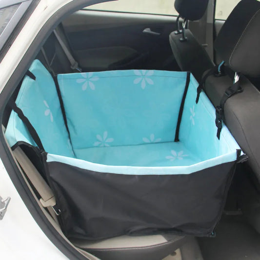 Waterproof Pet Seat Cover: Carrier Basket Mat, Travel Product