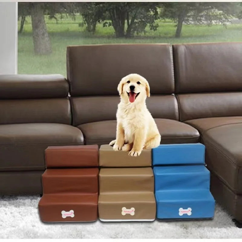 Dog House Stairs: Anti-slip stairs for small pets.